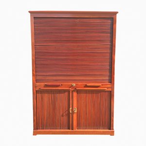 Antiker Schrank mit Rollladen, 1900er