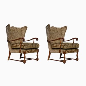 Set of Vintage Italian Armchairs by Paolo Buffa