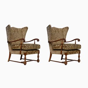 Vintage Italian Armchairs by Paolo Buffa, Set of 2