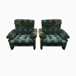 Set de Fauteuils par Tobia & Afra Scarpa pour B&B/C&B Italia, 1970s