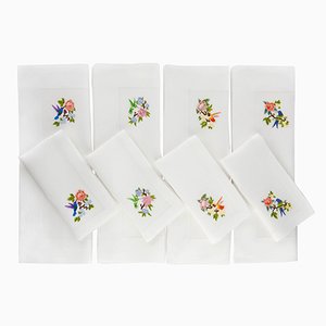Colibri Place Mats & Napkins by The NapKing for Bellavia Ricami SPA, Set of 4
