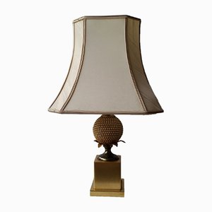 Vintage Pineapple Table Lamp by Maison Jansen for Maison Charles