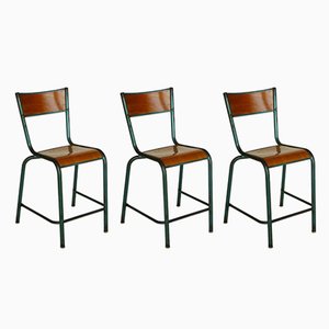 Vintage Industrial Design Chairs, Set of 3