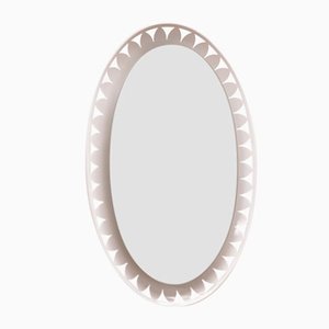 Miroir Ovale Illuminé par Ernest Igl pour Hillebrand, 1970s