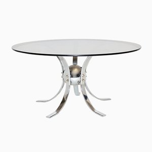 Chromed Metal Sputnik Coffee Table, 1960s