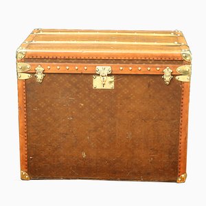Vintage Monogram Hat Trunk from Aux Etats-Unis, 1930s