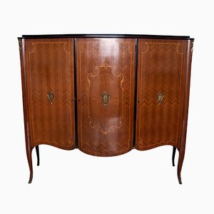 Rosewood & Cottonwood Bar Cabinet from Malberti Leopoldo, 1950s