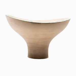 Centrotavola Fungo bianco in faggio tornito di Térence Coton per Hands On Design