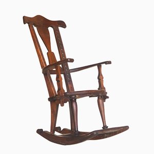 Antique Secessionist Rocking Chair