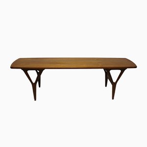 Table Basse en Teck, Danemark, 1960s