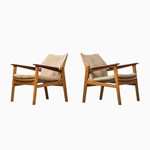 Model 9015 Easy Chairs by Hans Olsen for Gärsnäs, 1960s, Set of 2