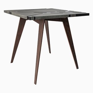 Filodifumo Outdoor Table in Lava Stone and Steel by Riccardo Scibetta & Sonia Giambrone for MYOP
