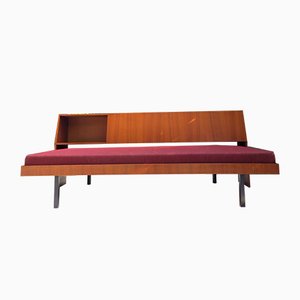 Mid-Century Modern Daybed with Shelf, 1960s