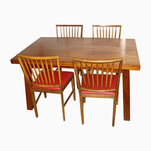 Tisch & 4 Stühle, 1960er