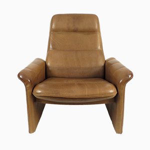 Buffalo Leather Lounge Chair from de Sede, 1970s