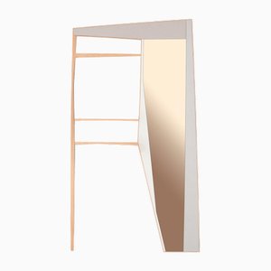 Phelie Wall Mirror with Coat Rack by Kathrin Charlotte Bohr for Jacobsroom
