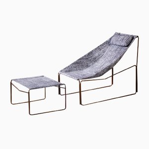 Noah Indoor & Outdoor, Dismountable Chaise Lounge by Kathrin Charlotte Bohr for Jacobsroom