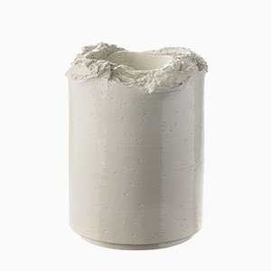 Torn White Vase by Formafantasma for Bitossi