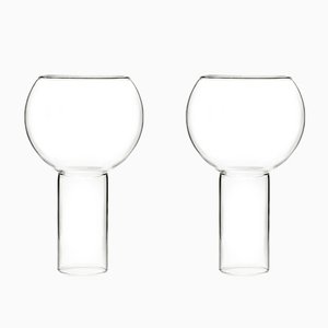Tulip Tall & Medium Glasses by Felicia Ferrone for fferrone, 2014, Set of 2