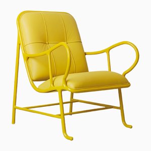 Gardenias Indoor Sessel in Gelb von Jaime Hayon für BD Barcelona