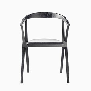 Chair B Ash Lacquered Black by Konstantin Grcic for BD Barcelona