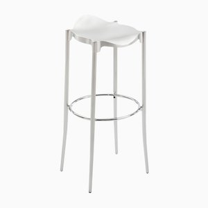 Janet Stool H 65 cm Aluminium Seat by Ramon Úbeda & Otto Canalda for BD Barcelona