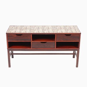 Credenza in palissandro di Severin Hansen per Haslev Møbelsnedkeri, anni '70