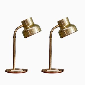 Bumling Brass Table Lamps by Anders Pehrson for Atélje Lyktan, 1960s, Set of 2