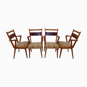 JI-350 Ash Chairs from Jitona, 1960s, Set of 4