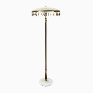 Model 12477 Brass Floor Lamp by Angelo Lelli for Arredoluce, 1950s