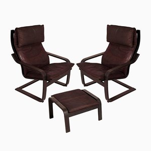 ikea plywood chair wood veneer pair of model poäng leather cantilever chairs with footrest by noboru nakamura for ikea 1970s vintage ikea online shop buy furniture at pamono ikea plywood chair wood veneer pair of model poäng leather cantilever chairs with footrest by noboru nakamura for ikea 1970s vintage ikea online shop buy furniture at pamono