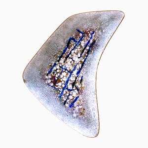 Mid-Century Enamelled Copper Plate