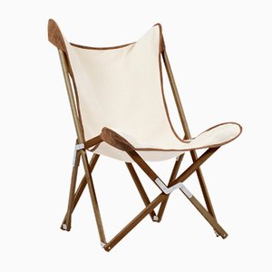 Bicolor Suede Telami Tripolina Chair from Telami