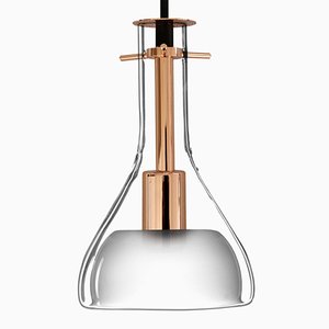 Wolkje S Rose Gold Ceiling Lamp by Fällander Glas for Akaru