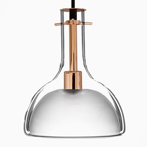 Wolkje M Rose Gold Pendant Lamp by Fällander Glas for Akaru