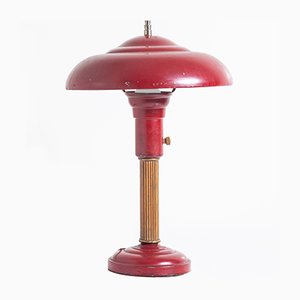 Lámpara de mesa vintage, años 30