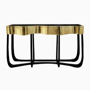 Sinuous Gold Console from BDV Paris Design furnitures