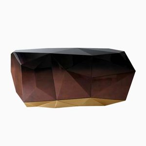 Credenza Diamond color cioccolato di BDV Paris Design furniture
