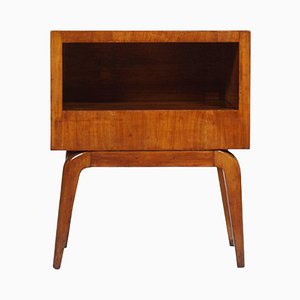 Mid-Century Kirschholz Nachttisch