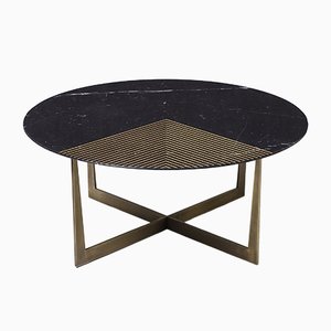 Gold Radius Coffee Table from Alex Mint