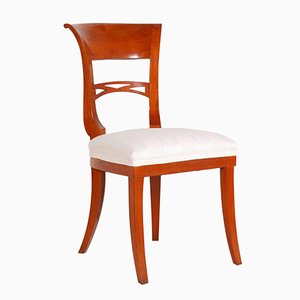 Vintage Biedermeier Style Chair in Cherry