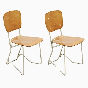 First Edition Stühle von Armin Wirth für Aluflex, 1950er