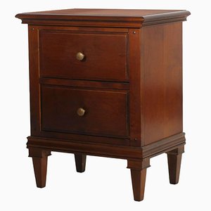 Italian Walnut Nightstand