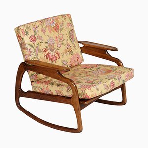 Rocking Chair en Noyer par Adrian Pearsall, 1950s