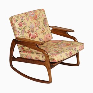 Walnut Rocking Chair by Adrian Pearsall, 1950s