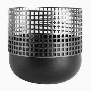 Medium Mia Vase in Black by Serena Confalonieri for Mason Editions