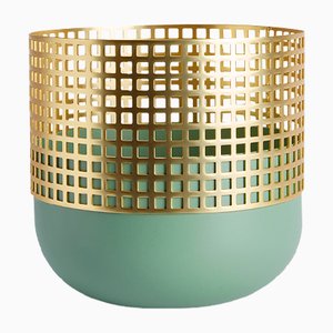 Vaso Mia medio color salvia di Serena Confalonieri per Mason Editions