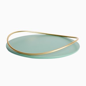 Touché A Tray in Sage by Martina Bartoli for Mason Editions