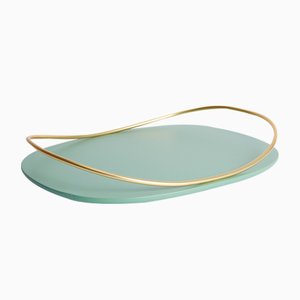 Touché Touché C Tray in Sage by Martina Bartoli for Mason Editions