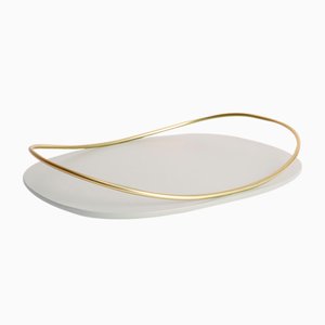 Touché C Tray in Cream by Martina Bartoli for Mason Editions